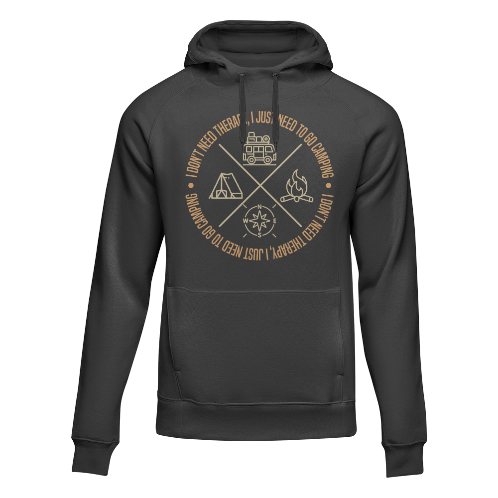 I Don't Need Therapy Adult Fleece Hoodie by Outdoorzees
