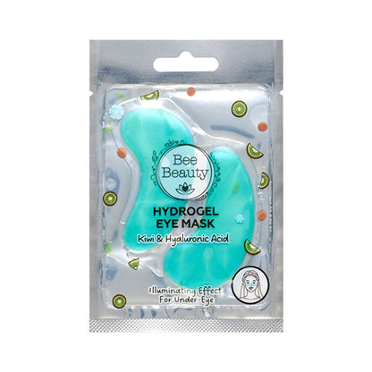 Bee Beauty Kiwi Hydrogel Eye Mask for Brightening 1 Pair by Beauty Care Bag