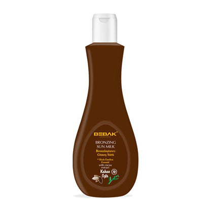 Bebak Cocoa Sun Milk Moisturizing Body Lotion 215 ml by Beauty Care Bag
