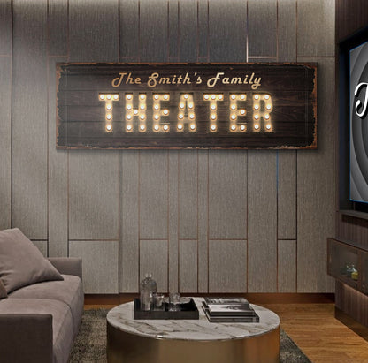 Theater Sign III by Tailored Canvases