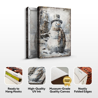 Vintage Church Christmas Wall Art by Tailored Canvases