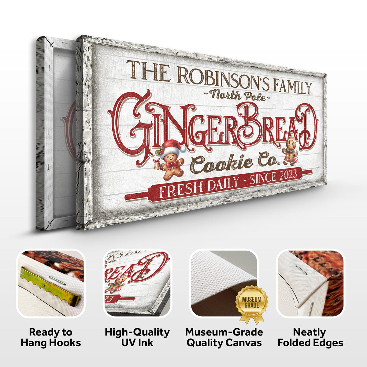 Classic Bakery Sign by Tailored Canvases