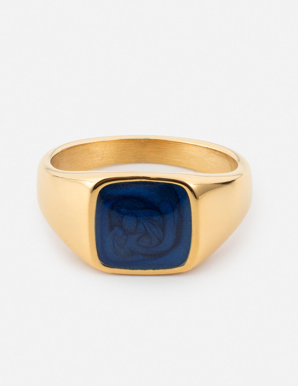 Indigo Signet Ring by Elevated Faith