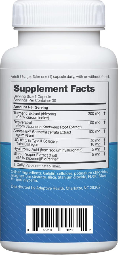 Instaflex Advanced Joint Support Nutritional Supplement Capsule with Doctor Formulated Joint Relief Supplement, Featuring UC-II Collagen & 5 Other Joint Discomfort Fighting Ingredients, 60 Ct by Shahmori
