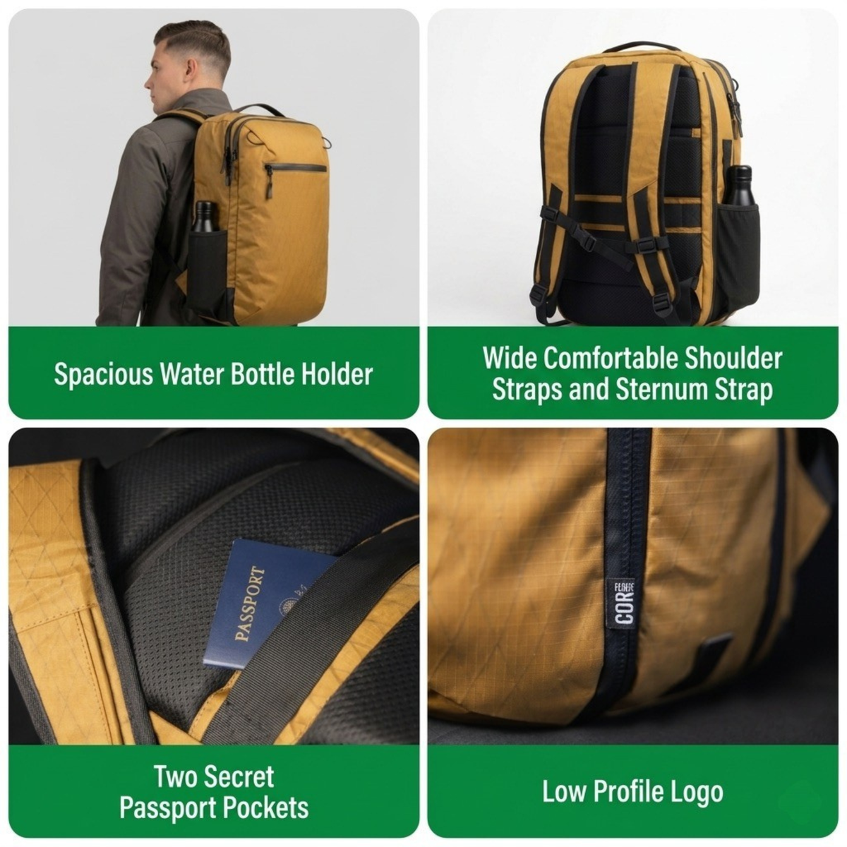 Island Hopper 2.0 TriCor Carry On Travel Backpack (NEW) by COR Surf