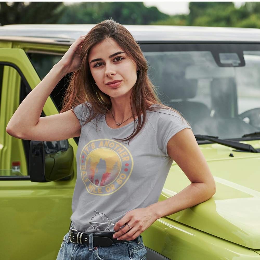 It's Another Half Mile Or So T-Shirt for Women by Outdoorzees