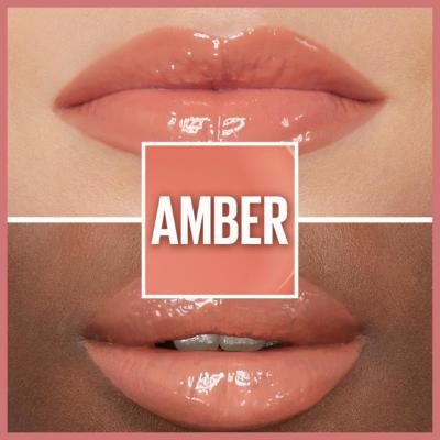 Maybelline Lifter Gloss: Hydrating Hyaluronic Acid Lip Gloss - Non-Sticky, Plumping Effect, Beautiful Amber Shade by Beauty Care Bag