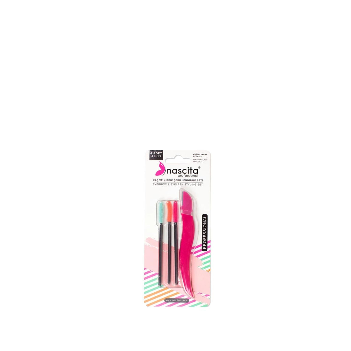 Nascita Eyebrow and Eyelash Shaping Set - Precise Grooming Tools for Beauty Enthusiasts by Beauty Care Bag
