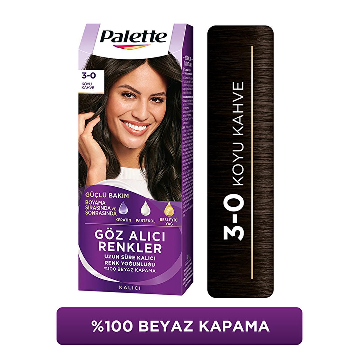 Palette hair dye 3-0 Dark Brown – view 8