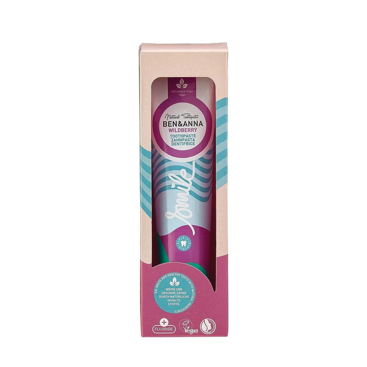 Ben & Anna Wildberry Toothpaste for Sensitive Teeth 75 ml by Beauty Care Bag