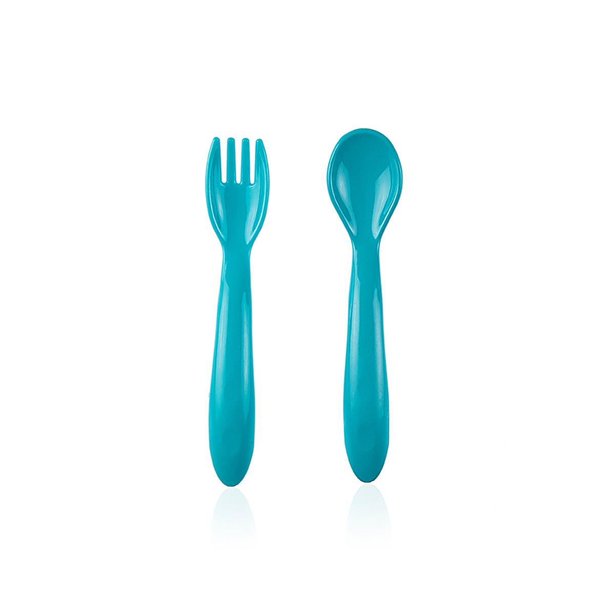 Babyjem Baby Utensil Set - Soft Baby Cutlery & Dishwasher Safe Feeding Tools for Self-Feeding Infants by Beauty Care Bag