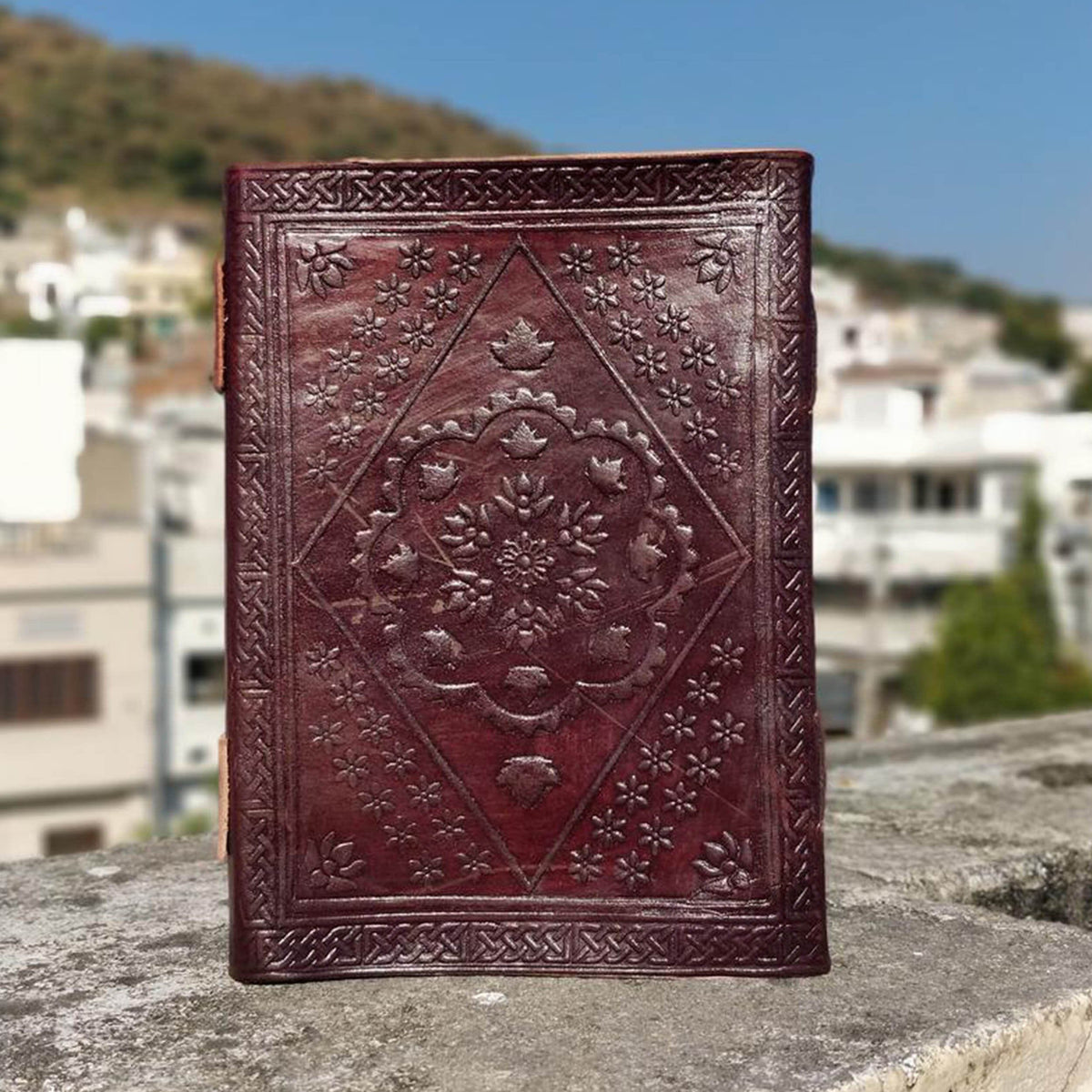 The Memphis Notebook by Classy Leather Bags