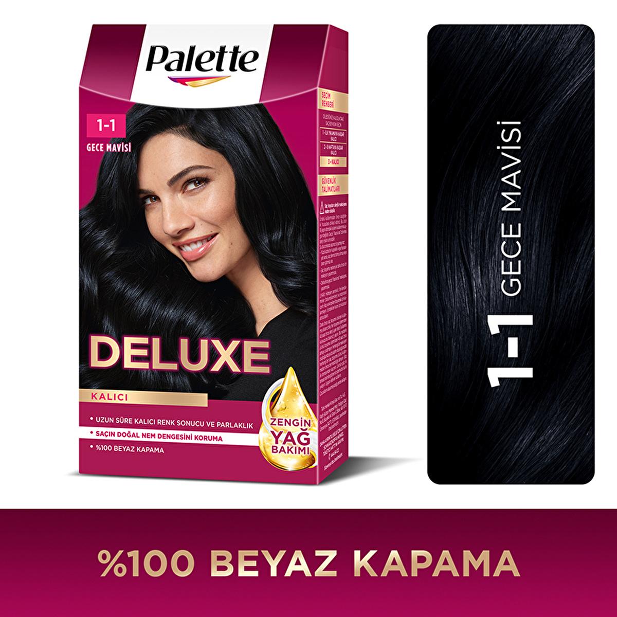 Palette Deluxe Night Blue hair dye – view 3