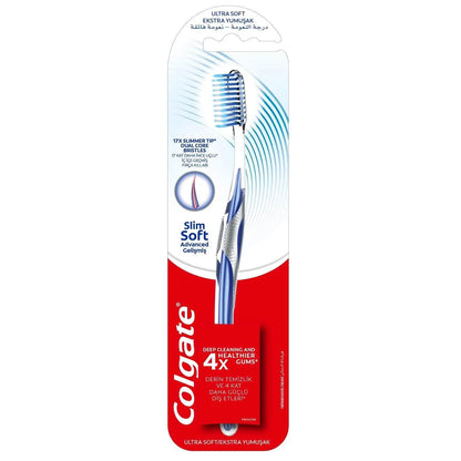Colgate Micro Fine Advance Toothbrush for Deep Clean 1 Count by Beauty Care Bag