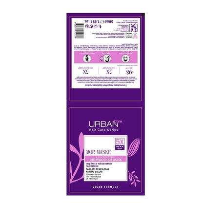 Urban Care Anti-Brassiness Pre-Shower Purple Hair Mask 50 ml by Beauty Care Bag