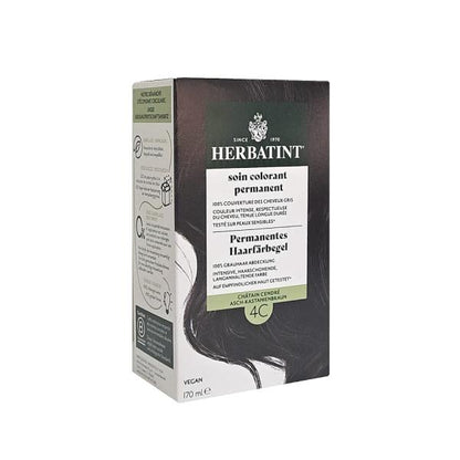 Herbatint 4C Ash Chestnut Permanent Hair Color 170 ml by Beauty Care Bag