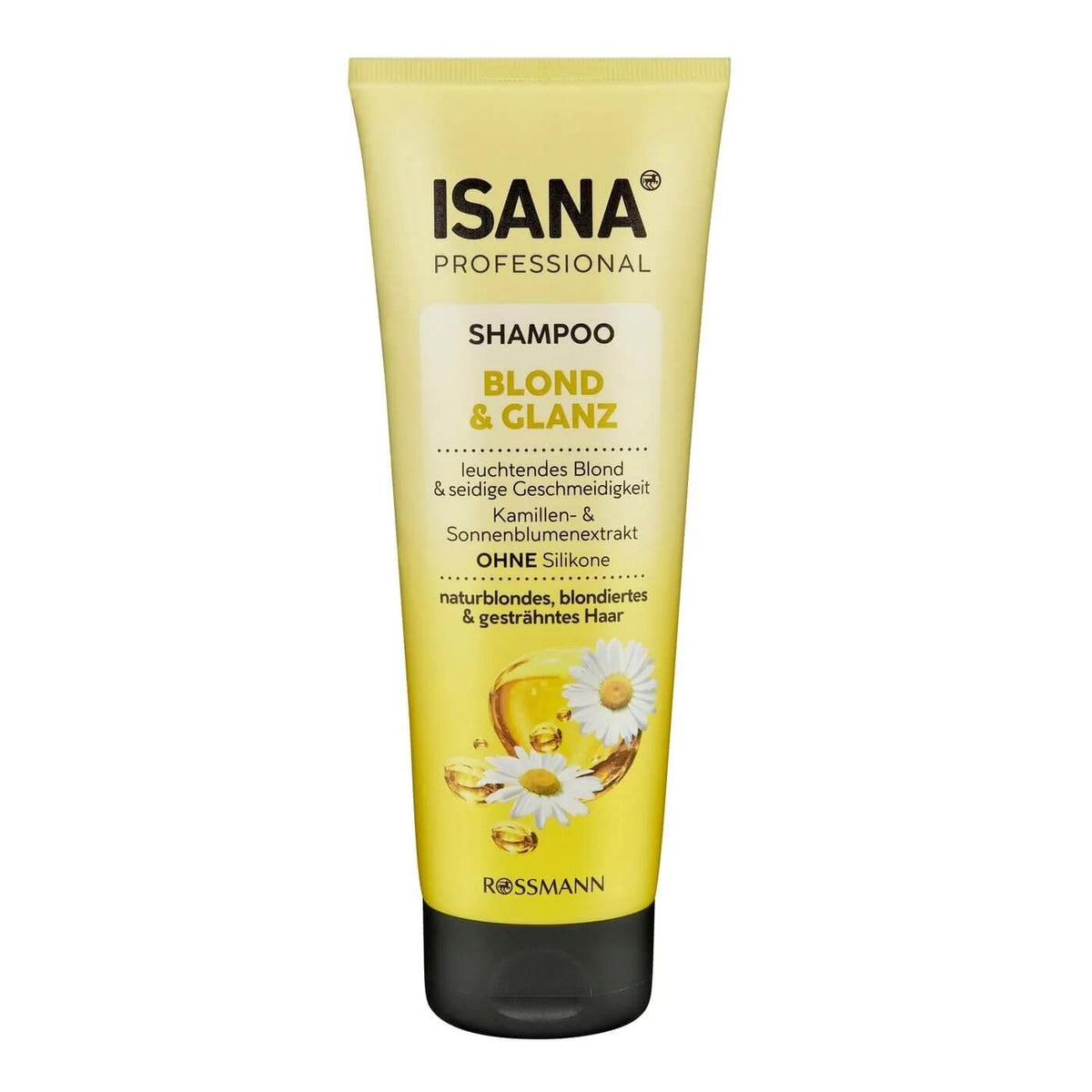 Isana Professional Blonde & Shine Shampoo for Blonde Hair 250 ml by Beauty Care Bag