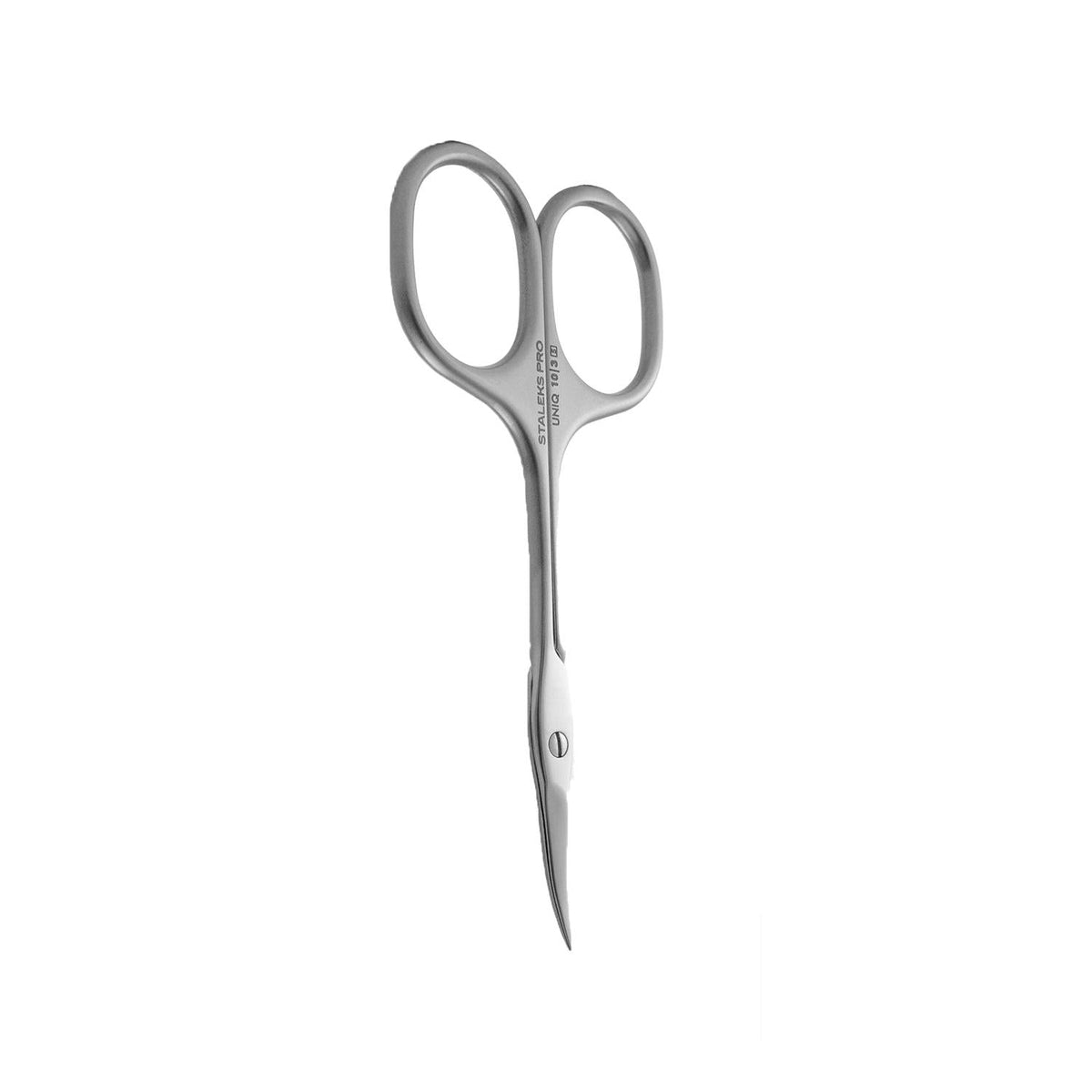STALEKS Ballerina Uniq 10 Type 3 Professional Cuticle Scissors by Beauty Care Bag