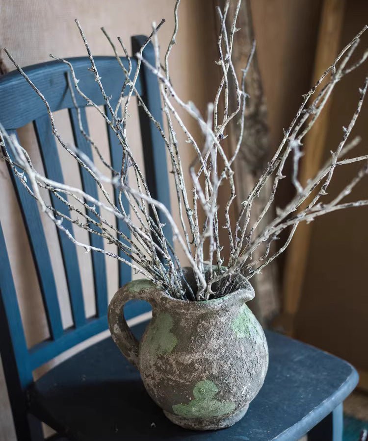 Whitewashed Twig Decorative Branch 22" Tall by RusticReach