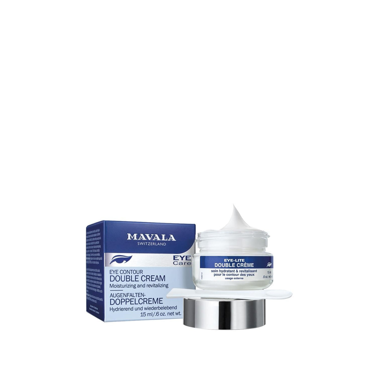 Mavala Eye Lite Eye Cream - Nourishing & Hydrating for Delicate Skin Around Eyes, 0.51 fl oz by Beauty Care Bag