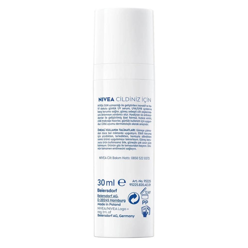 Nivea Sun SPF50 UV Protection & Smoothing Primer Serum 30 ml by Beauty Care Bag
