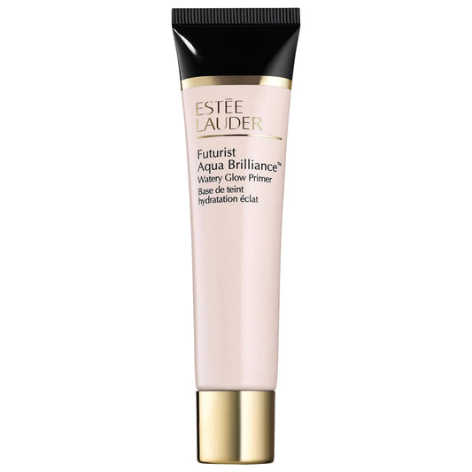 Futurist Aqua Brilliance: Hydrating Makeup Primer for Glowing Skin | Hyaluronic Acid & Glycerin Infused, Moisturizing Face Primer, Boost Radiance by Beauty Care Bag