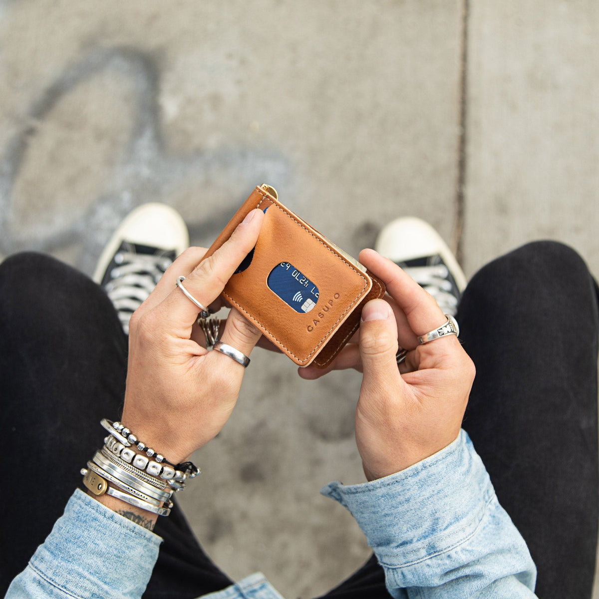 Money Clip Wallet - Natural by CASUPO