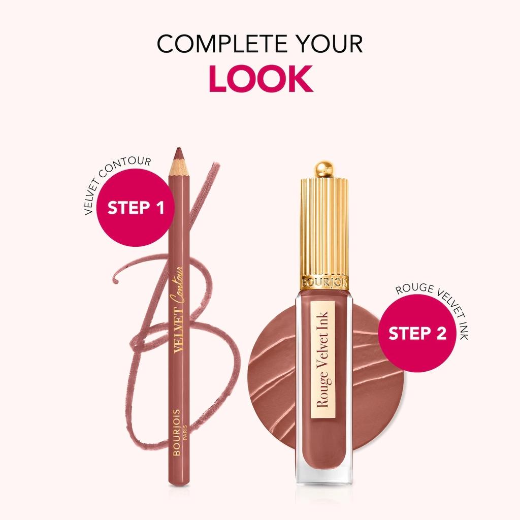 Bourjois Rouge Velvet Ink Liquid Lipstick 20 Brownista by Beauty Care Bag