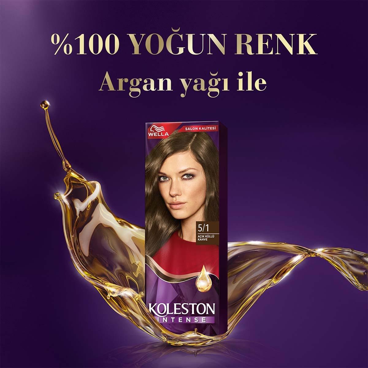 Wella Koleston Intense Hair Dye - 100% Grey Coverage, Long-Lasting Color with Argan Oil by Beauty Care Bag