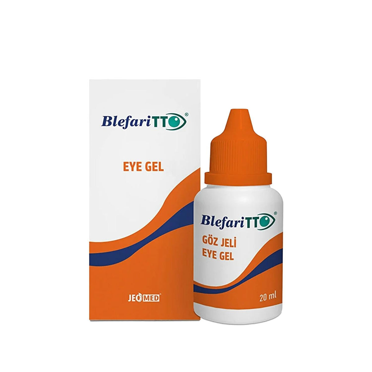 TTO Blephari eye care gel, 0.68 fl oz