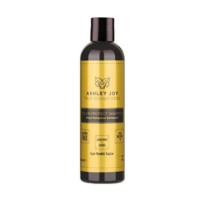 Ashley Joy Color Protecting Shampoo for Blonde, Highlighted Hair | Sunflower & Jojoba | Repair & Shine | Extend Color Vibrancy by Beauty Care Bag