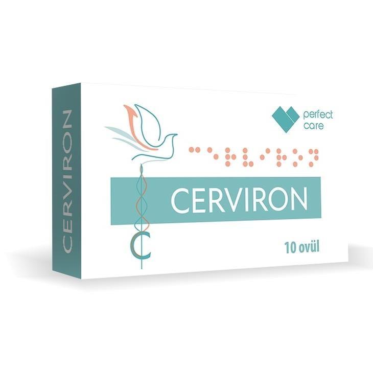 Cerviron Vaginal Ovules for Intimate Care 10 Count by Beauty Care Bag