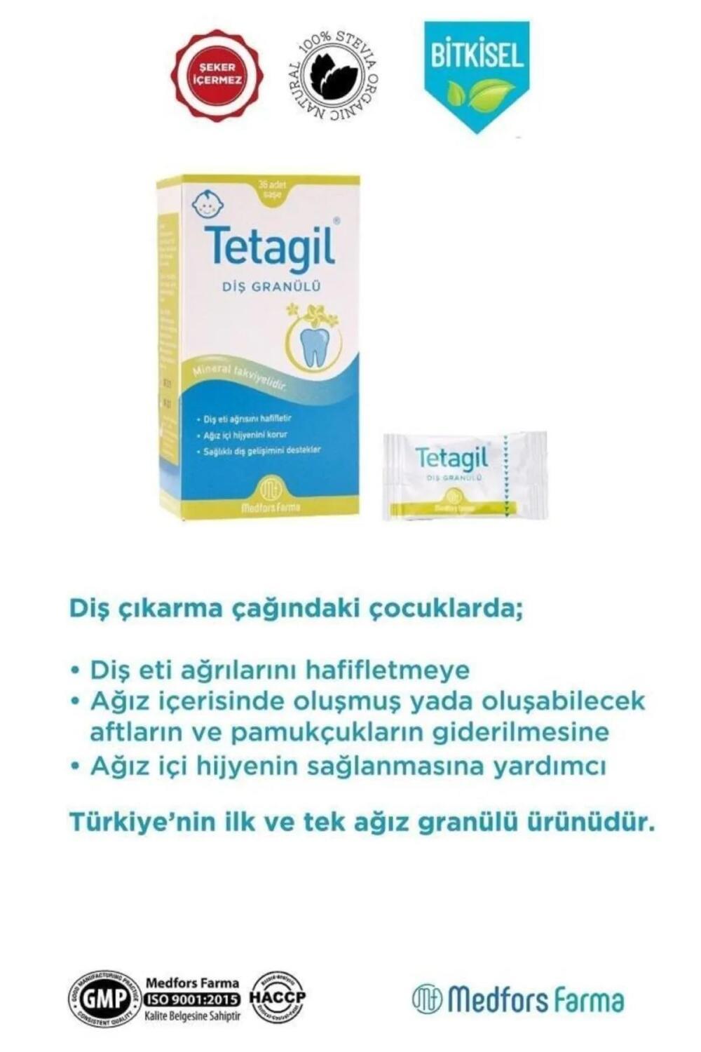 Tetagil teething granules – view 2