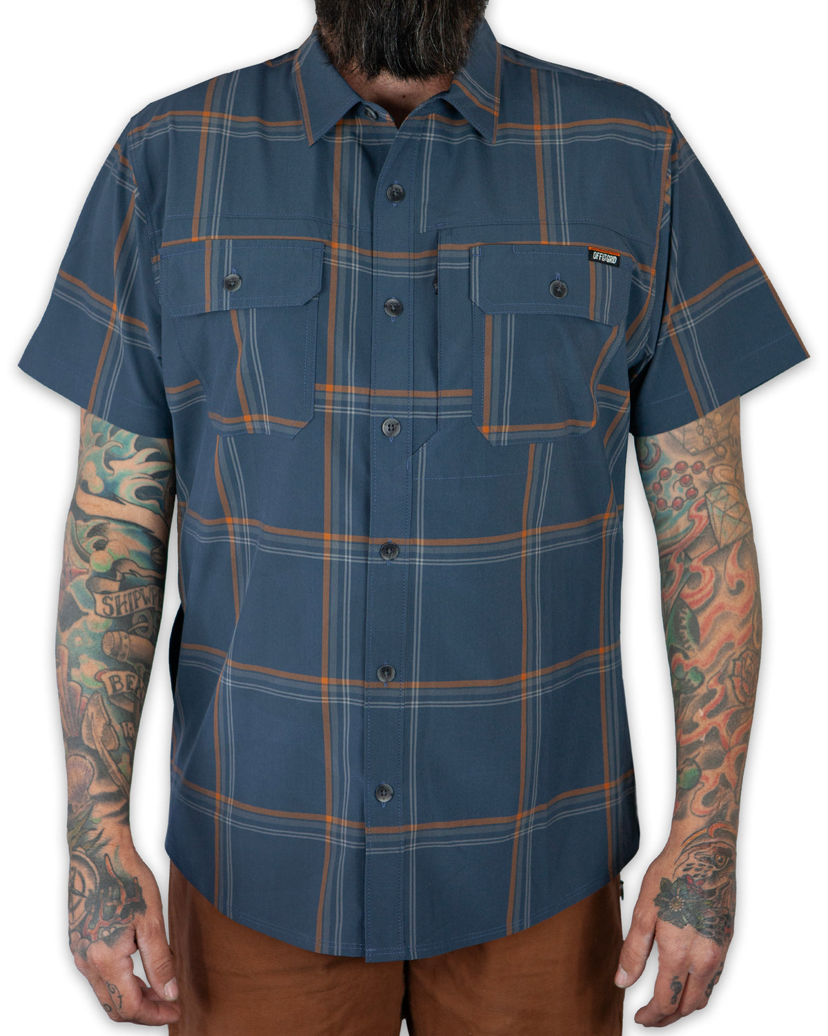 Jack Knife SS Shirt - Dk Gray Blue by Off The Grid Surplus