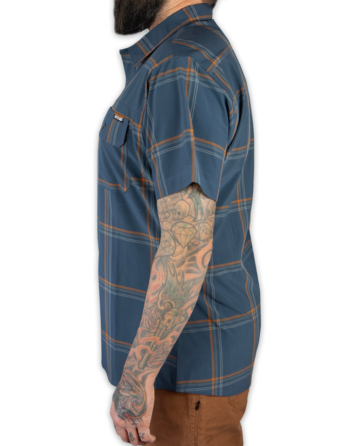 Jack Knife SS Shirt - Dk Gray Blue by Off The Grid Surplus