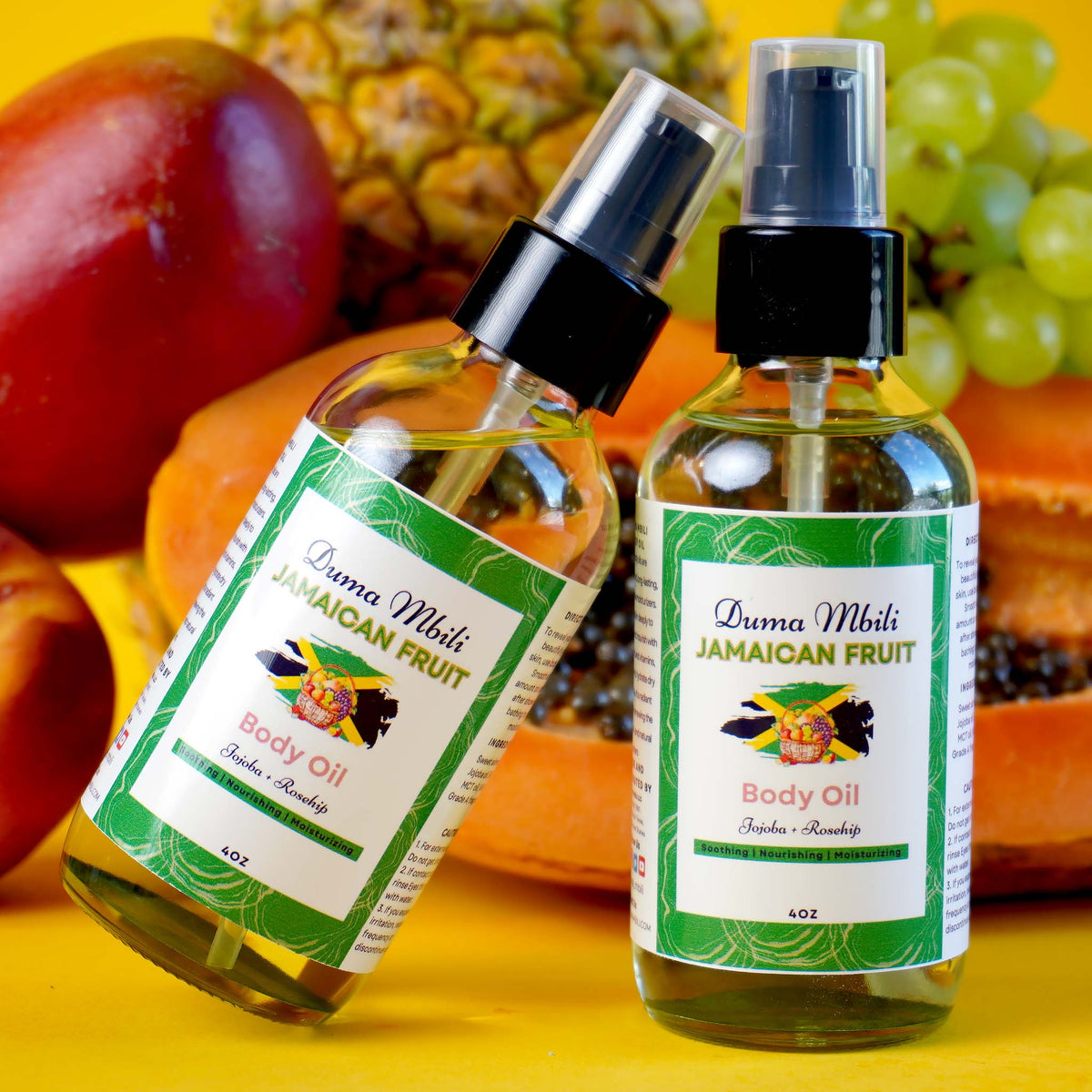Jamaican Fruit body oil – view 3