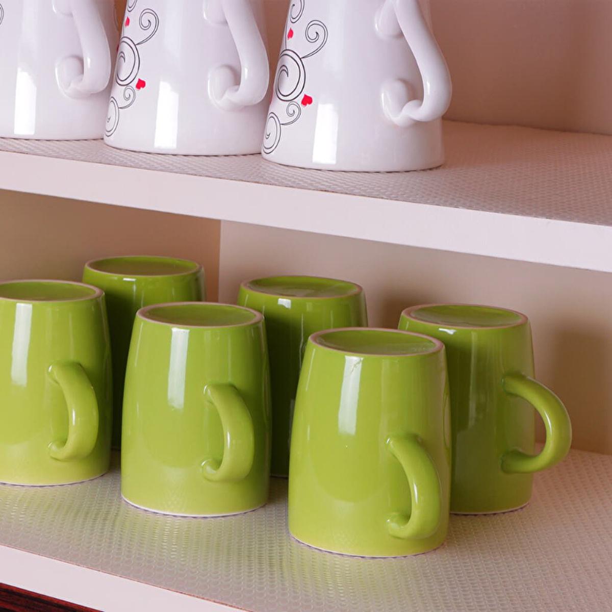 Decobella transparent waterproof EVA shelf liner