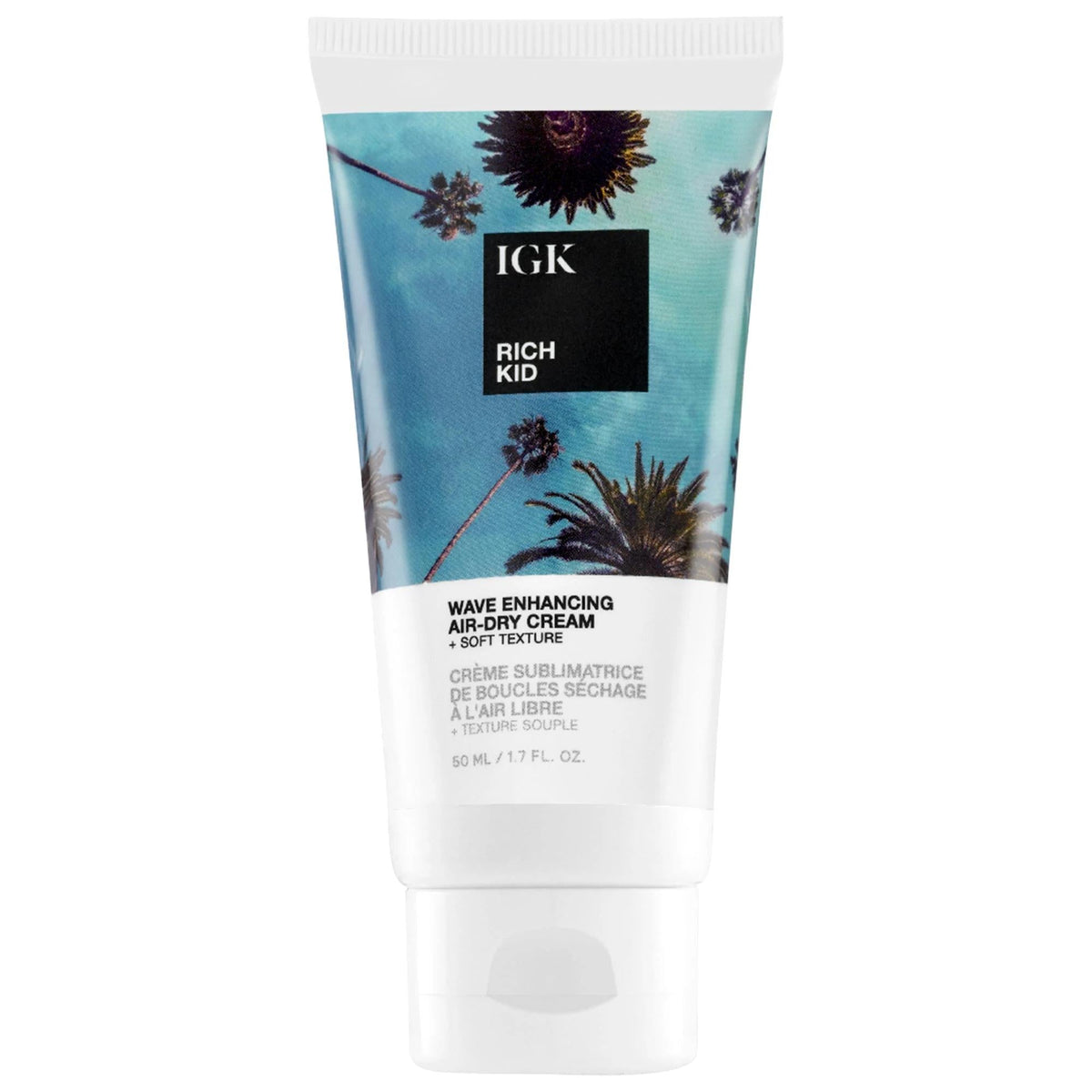 RICH KID Mini Coconut Oil Air-Dry Styling Cream: Frizz Control, Enhanced Natural Texture, Vegan & Cruelty-Free Hair Gel by Beauty Care Bag