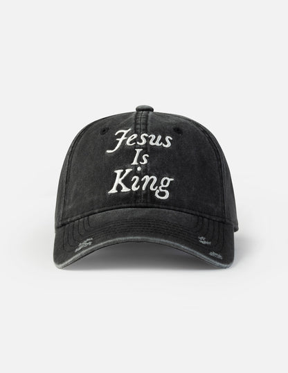 Jesus Is King Hat by Elevated Faith