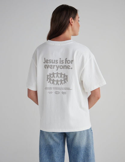 Jesus Is for Everyone Heavyweight Tee by Elevated Faith