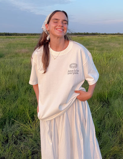 Jesus Is for Everyone Heavyweight Tee by Elevated Faith