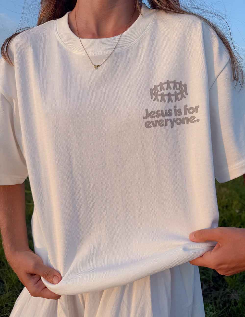 Jesus Is for Everyone Heavyweight Tee by Elevated Faith