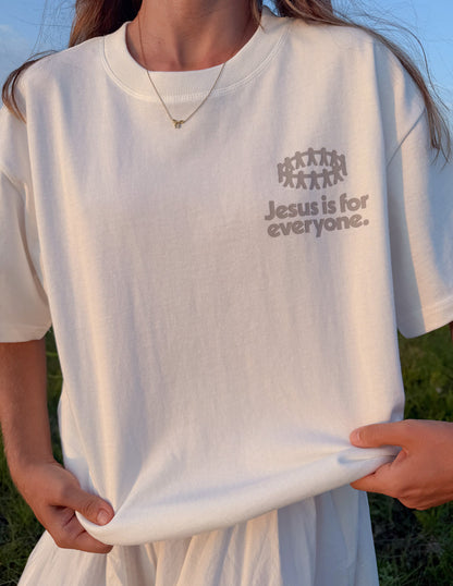 Jesus Is for Everyone Heavyweight Tee by Elevated Faith
