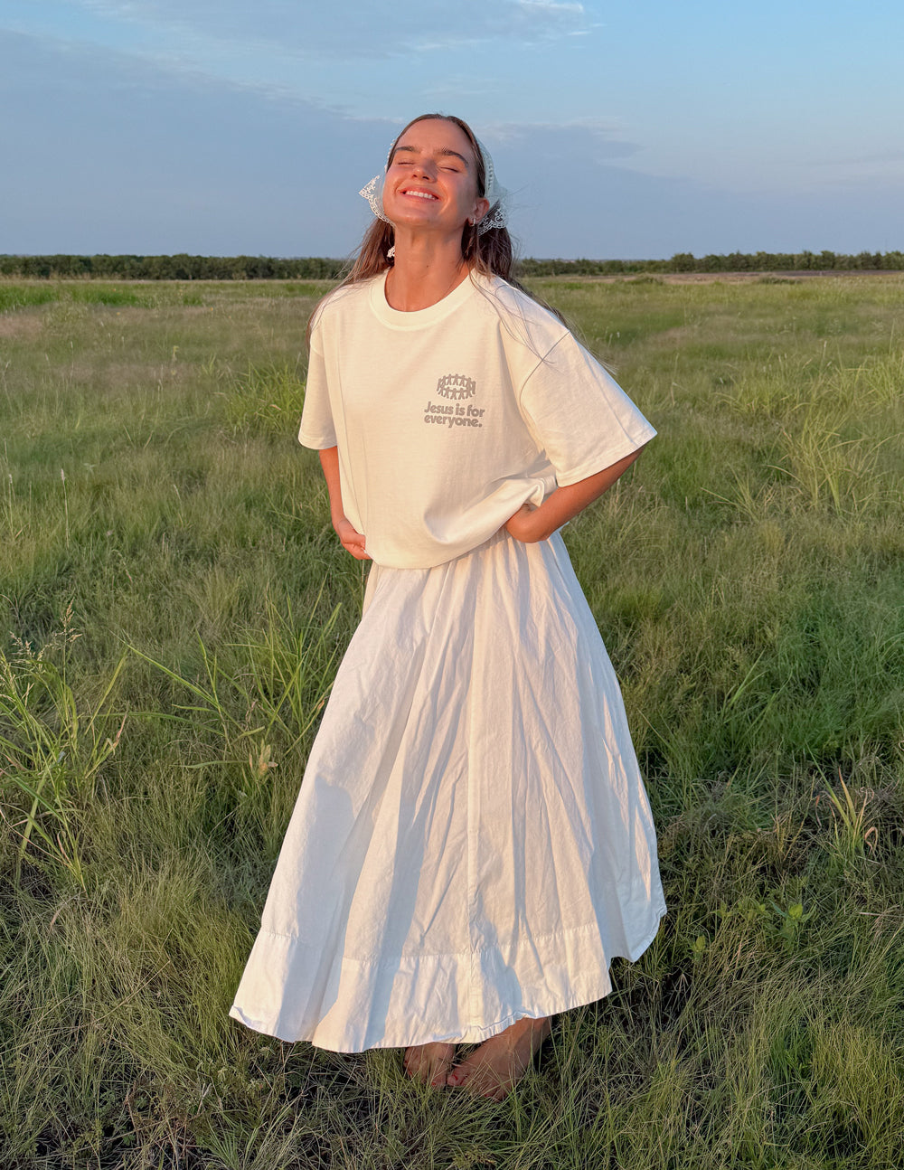 Jesus Is for Everyone Heavyweight Tee by Elevated Faith