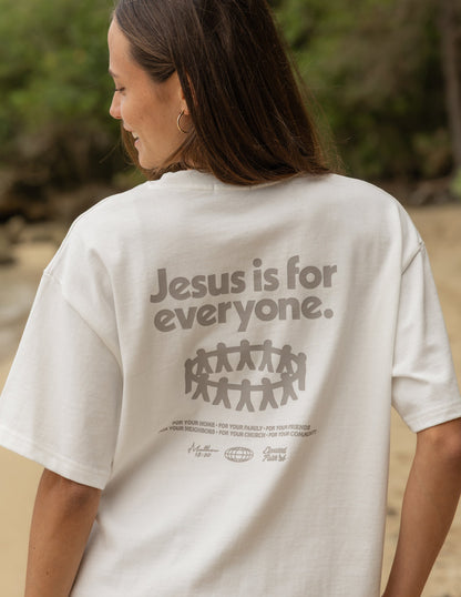 Jesus Is for Everyone Heavyweight Tee by Elevated Faith