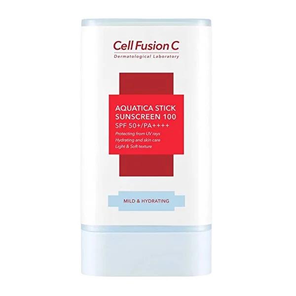 Cell Fusion C Aquatica Stick Sunscreen 50ml - Hydrating, Multi-Functional Skincare for Sensitive Skin by Beauty Care Bag