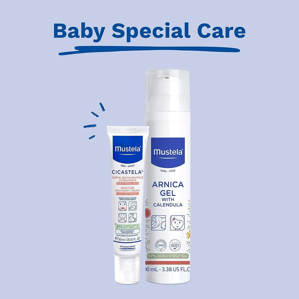 Mustela arnica moisturizing gel – view 5