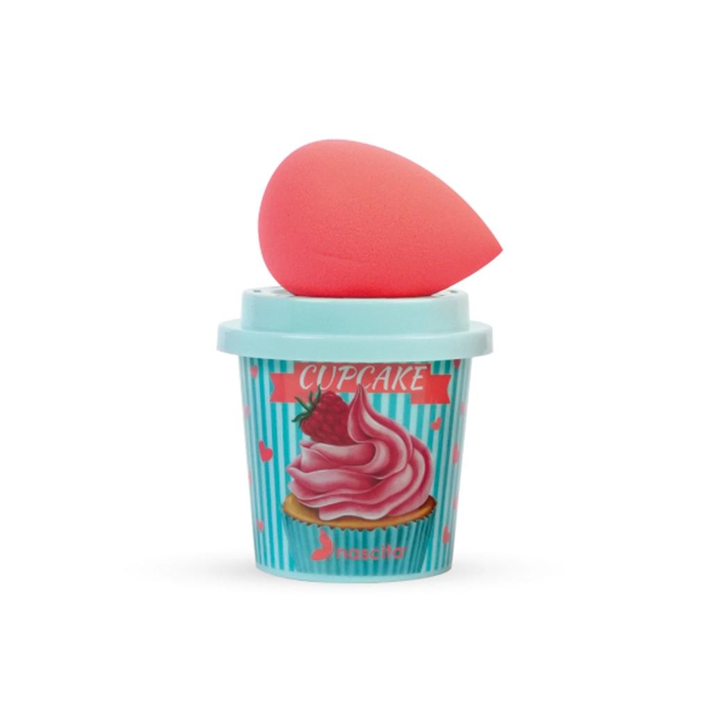 Nascita Cupcake Makeup Sponge Set for Flawless Blending by Beauty Care Bag