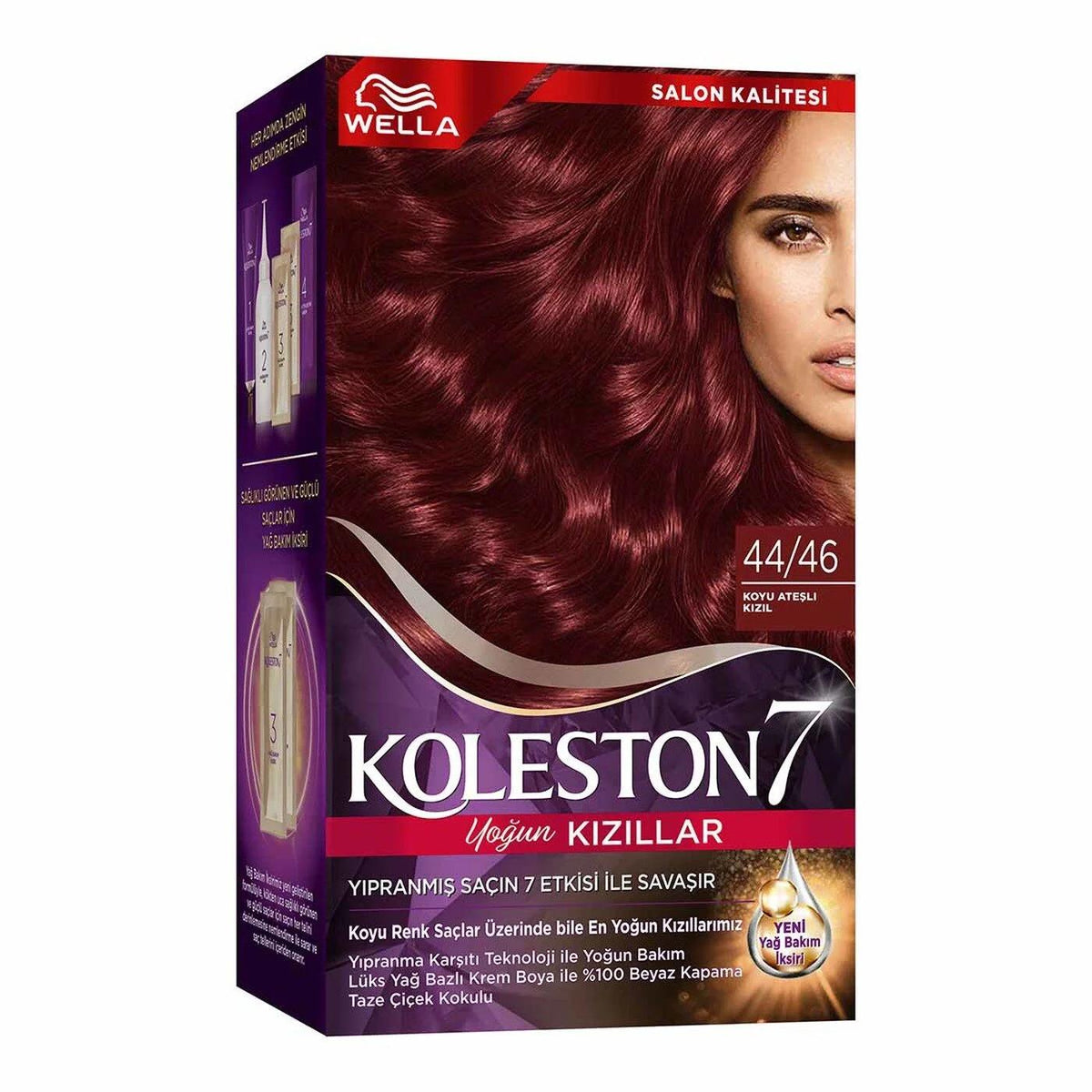Koleston Supreme Hair Dye 4446 Intense Fire Red by Beauty Care Bag