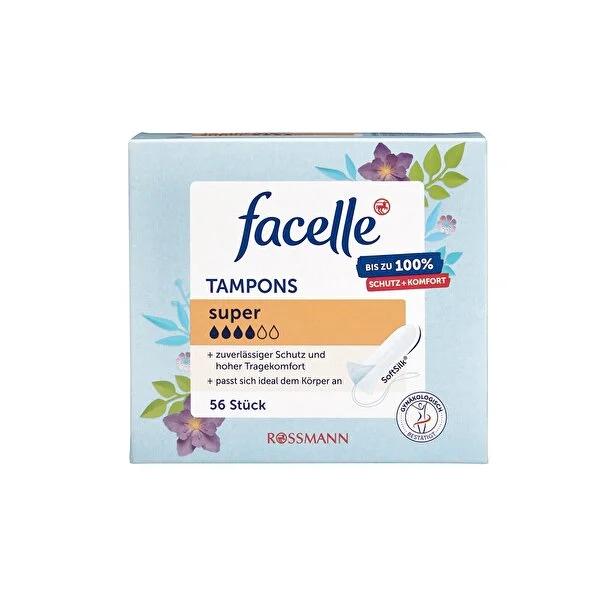 Facelle super tampons, 56 count